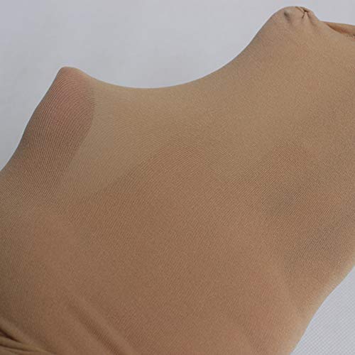 Ehdching Pack of 3 Kids Toddler Girls Baby Soft Microfiber Ballet Dance Tights Velvet Stockings Pantyhose (M(4-6y), 3 pack Light Suntan) - Thumbnail 2