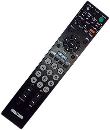 Replaced Remote Control Compatible for Sony KDL-40V2500 KDL-32SL130 KLV-52V410A RM-YD065 KDL-40SL150 KDL-32FA500 KDLV32XBR2 KDL32S3000/W KLV46W410A kDL40BX420B KDL40S51009 TV
