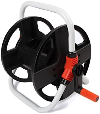 Jiele Garden Water Hose Reel Cart Pipe Rack Portable Garden Hose Car for Gardening Outdoor and Car Washing