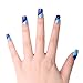 HIGH'S 20 pcs Nail Wraps Decals Art Transfer Sticker Collection Manicure DIY Fullnail Polish Patch Strips for Wedding, Party, Shopping, Travelling (Grand piano)