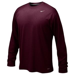 Nike-Maroon-Legend-Long-Sleeve-Performance-Shirt