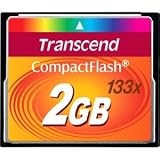 Transcend 2 GB 133x CompactFlash Memory Card TS2GCF133