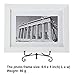 Tatuo 4 Packs Iron Display Stand, Iron Easel Plate Display, Photo Holder Stand for Home Decoration (Black, 4 Inch)