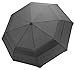 Fidus Compact Windproof Vented Automatic Travel Umbrella With Double Canopy - Large Lightweight Folding Car Golf Umbrella for Women Men Kids-grey