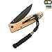 M-Tac Tactical Knife Lanyard Utility Gear Lanyard for Survival Camping (Black)