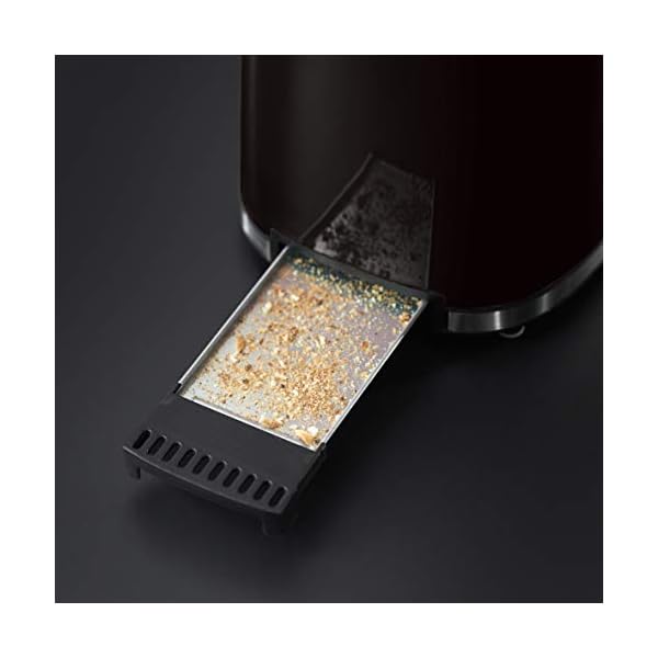 Russell Hobbs 21410 Mode 2-Slice Toaster, Plastic, Black