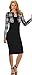 Babyonline Office OL Wear to Work Long Sleeve Bodycon Casual Party Pencil Dress