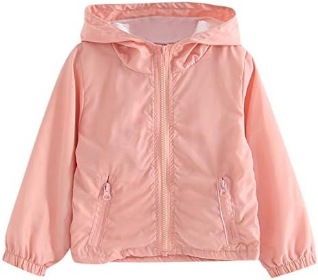 Coper Autumn Jacket, Toddler Baby Girls Boy Pure Color Windbreaker Coat