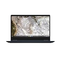 Lenovo Flex 5i 13 Chromebook 2-in-1 Laptop, Intel Core i3-1115G4, 8GB RAM, 64GB Storage, Intel UHD Graphics, 13.3” FHD Touchscreen Display, Chrome OS, Abyss Blue