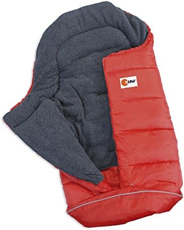 Eurosled Snow Baby Snuggly Bag, Red