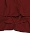 ZANZEA Women's Solid Short Sleeve Fake Two Piece Loose Cotton Linen Maxi Dress Brick red 3XL