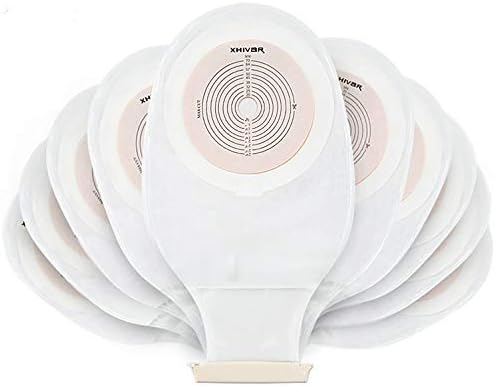 Ostomy Colostomy Supplies By Xhivar Premium Medicals Drainable Pouch Colostomy Bags One Piece System Cut To Fit 70mm 342 34