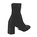Speed Limited 98 FE65 Women's Casual Ankle High Chunky Block Heel Booties