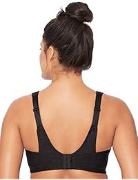 Glamorise Women's Elite Performance No-Bounce Cami Wire  Sports Bra #1067