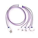 Smays Micro USB to 3.5mm Car AUX Audio Output Cable for Samsung Galaxy S3 i9300 S2 i9100 i9220 (3FT, Black)