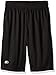 Starter Boys' Big Mesh Short with White Logo, Black, XL (16/18)