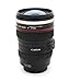 New Looks Like Canon SLR Lens 24-105mm Travel Coffee Mug/Cup/Thermos with Drinking Lid Stainless Steel W/leak-proof Lid Free Bag Best Gift