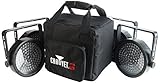 CHAUVET DJ SlimPACK 56 LT - 4 SlimPAR 56 Wash Lights & 3 DMX Cables w/CHS-SP4 VIP Gear Bag | LED Lighting