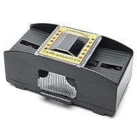 ampusanal Automatic Card Shuffler Machine for Board Games and Poker Games 22 x 12 x 10cm