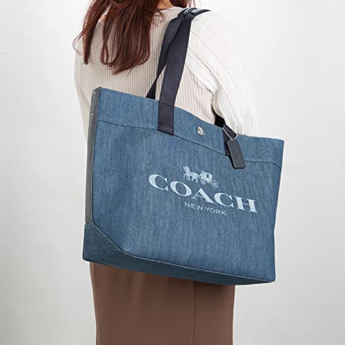 Coach F67415 Tote Bag, Handbag, Canvas, Can Store B4 Sizes