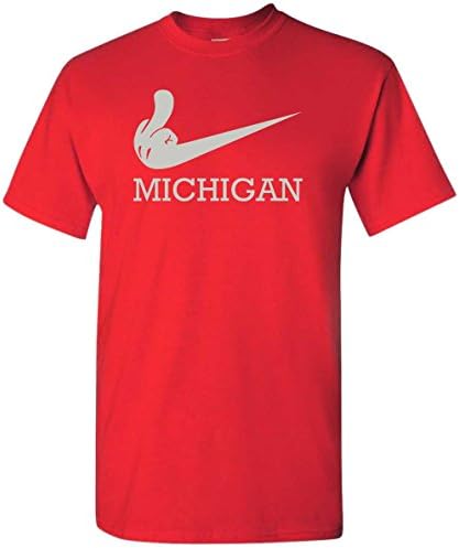 Campus Originals Ohio State Fan Funny Bird Finger Flipping Swoosh Rival T-Shirt