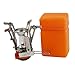 Camping Stove - THZY Ultralight Portable Outdoor Backpacking Camping Stove with Piezo Ignition(Butane/Butane Propane Canister Compatible)