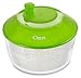 Ozeri Italian Made Fresca Salad Spinner and Serving Bowl, BPA-Free, Green, 4.4 qt