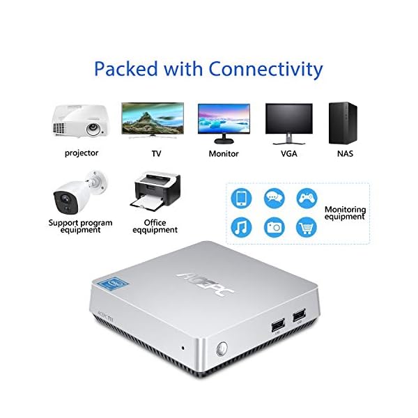 ACEPC-T11-Mini-PC-Windows-10-Pro-Fanless-mini-computer-support-for-4K-HD-24-5G-WLAN-Gigabit-Ethernet-HDMI-and-VGA-output-4GB-and-120GB-Silver ACEPC T11 Mini PC Windows 10 Pro, Fanless mini computer, support for 4K HD, 2.4, 5G WLAN, Gigabit Ethernet, HDMI and VGA…
