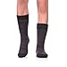 SDBING Mens Super Soft Warm Cozy Fuzzy Fluffy Thick Heavy Fleece-lined Winter Christmas gift With Grips Slipper socks (Gray)