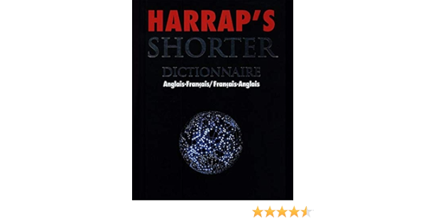Amazon Com Harrap S Shorter Dictionnaire Anglais Francais Francais Anglais French Edition 9780245503825 Harrap Staff Books