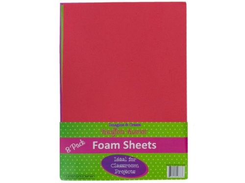 Foam Craft Sheet Set - Set of 12