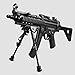 Feyachi Rifle Bipod 6 inch to 9 inch adjustable Heavy Duty Tactical for Hunting