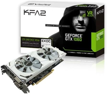 Galax 60nrh7dvm3wk GeForce GTX 1060 6GO GDDR5 NVIDIA Graphics Card (Graphics Cards – GeForce GTX 1060, 7680 x 4320, 1556 MHz 1771 MHz; 2560 x 1600 pixels)