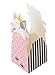 Juvale Cat Party Favor Boxes - 24-Pack Paper Treat Boxes with Die-Cut Princess Kitty, Cute Cat Themed Gable Boxes, Goodie Gift Loot Boxes, Girls Birthday Party Supplies, 3.5 x 3.5 x 8 Inches