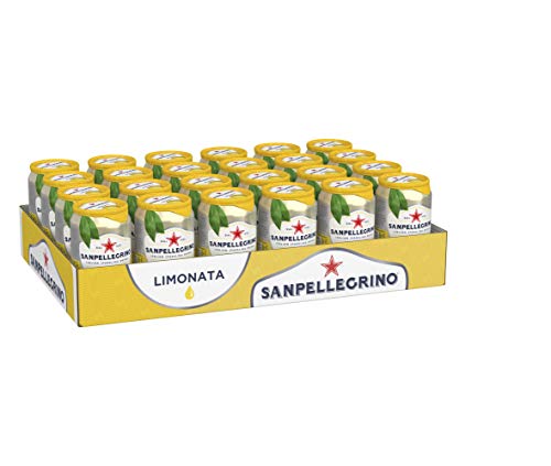 Sanpellegrino | Zitronen Limonade | Limonata | Hoher Fruchtanteil 16% frisch gepresster Zitronen | Ideal für unterwegs | 24er Pack (24 x 0,33l) Einweg Dosen – Bild 3