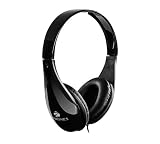 Zebronics ZEB-2100HMV Wired Headset Headphone 3.5mm with Mic | Soft Padded Cup over Ear
