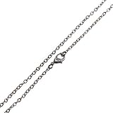 Wholesale 12PCS Antique Copper Plated Brass Flat Cable Chains Bulk for Jewelry Making 18-30 Inches (18