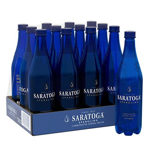 Saratoga Sparkling Water, Plastic Bottle, 28 oz, 12 Pack Pricepulse
