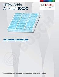 BOSCH 6020C HEPA Cabin Air Filter - Compatible With