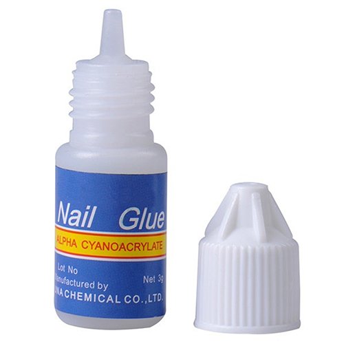 Buyanputra 10pcs Nails Decoration Tools Nail Glue Use for Rhinestones Nail Stickers False Tips,3g - Thumbnail 7