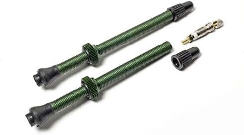 Tubeless Valve Stem - Super Light Alloy - Pair - Choose Color/Size