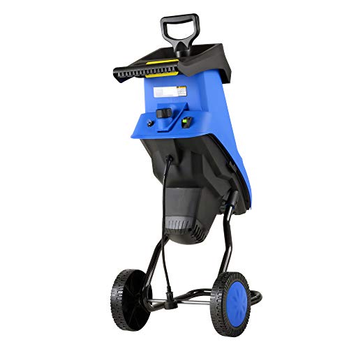 Landworks Electric Wood Chipper Shredder Mulcher Portable Polypropylene