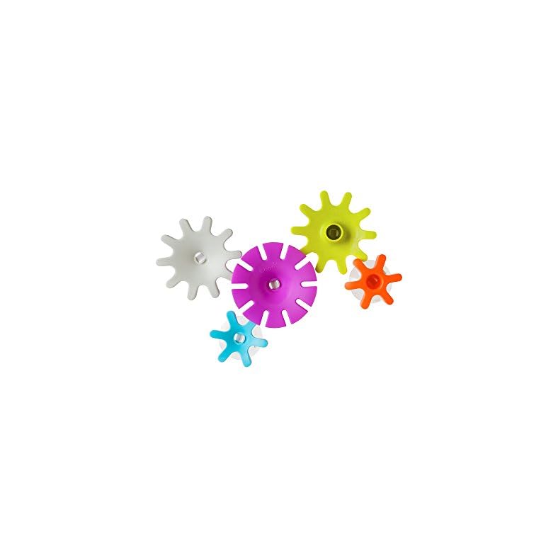 Boon COGS Baby Bath Toys – Gear Themed Sensory Baby Toys for Bathtub – Easter Basket Stuffers – Multicolored – Ages 12…