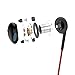PWOW In Ear Earbuds Wired Earphones Headphones with Microphone Stereo iPhone Headphones Samsung Earbuds