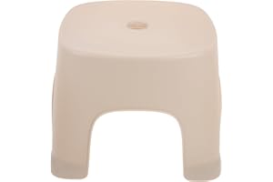 Kichvoe Non-Slip Multipurpose Foot Stool 8.07X7.67X6.29In Lightweight Plastic Step Stool for Bathroom Toilet Kids and Home Us