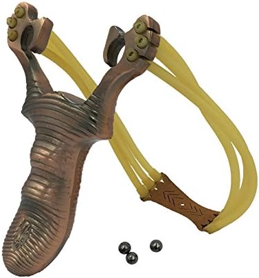 FRIENDLY Slingshot With Quality Rubber Bands Powerful For Outdoor Sport (Snake)