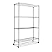 Alera Complete Wire Shelving Unit w/Caster, 48