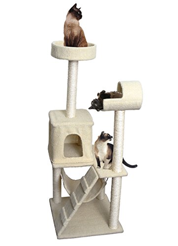 oxgord paws & pals cat tree house