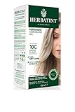 Herbatint 150 ml Number 10C Swedish Blonde Permanent Herbal Hair Colour Gel by Herbatint