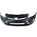 MBI AUTO - Painted to Match, Front Bumper Cover Fascia Replacement for 2012-2015 Toyota Prius 12-15, TO1000394